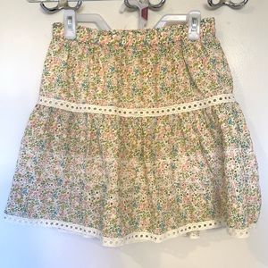 Jennifer & Grace Floral Tiered Skirt